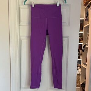 Lululemon Athletica Purple Leggings